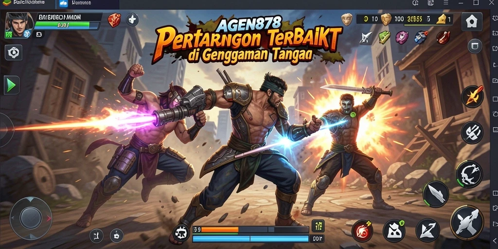 Tampilan gameplay AGEN878 yang penuh aksi dan seru.