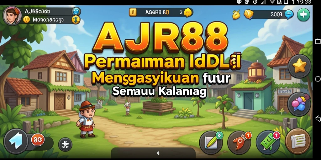 Tampilan gameplay AJR88 yang menarik dan menghibur.