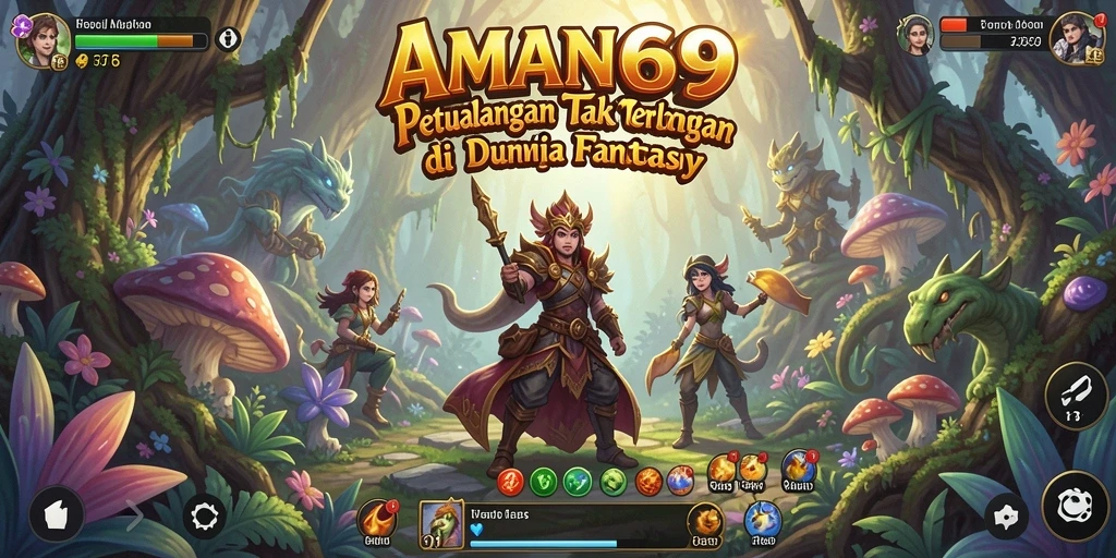 Gameplay menakjubkan AMAN69 di dunia petualangan penuh misteri.