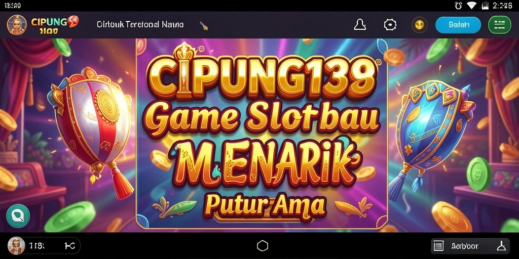Screenshot utama gameplay Slot yang menarik dan menegangkan.