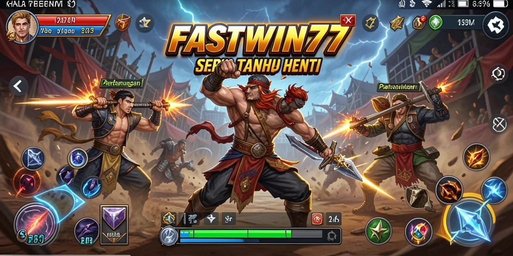 Tangkapan layar dari gameplay Fighting di FASTWIN77 yang mendebarkan.