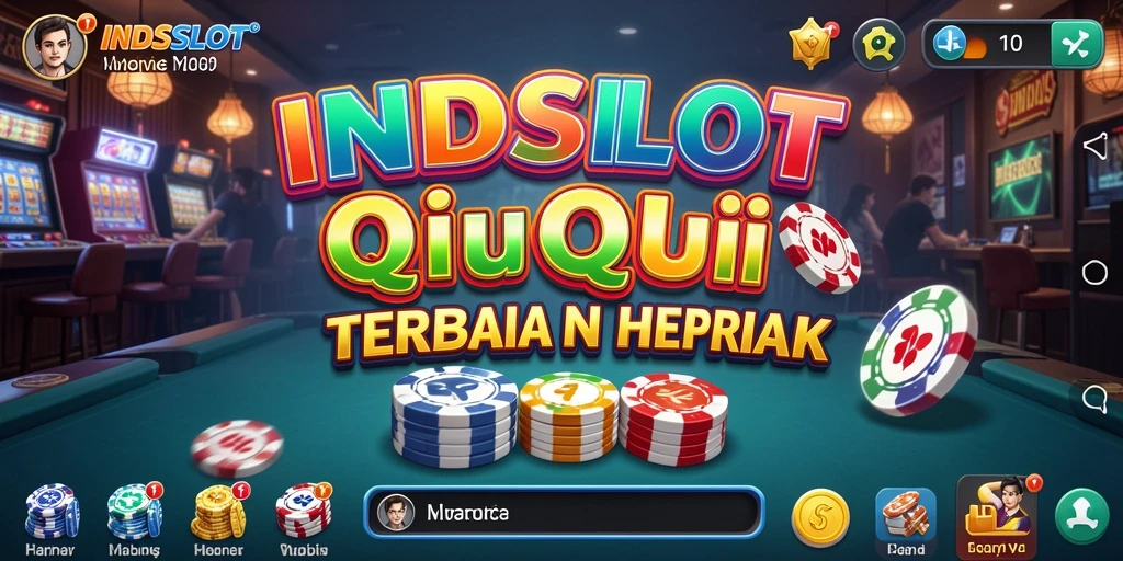 Tampilan gameplay menarik dari INDSLOT saat bermain QiuQiu.