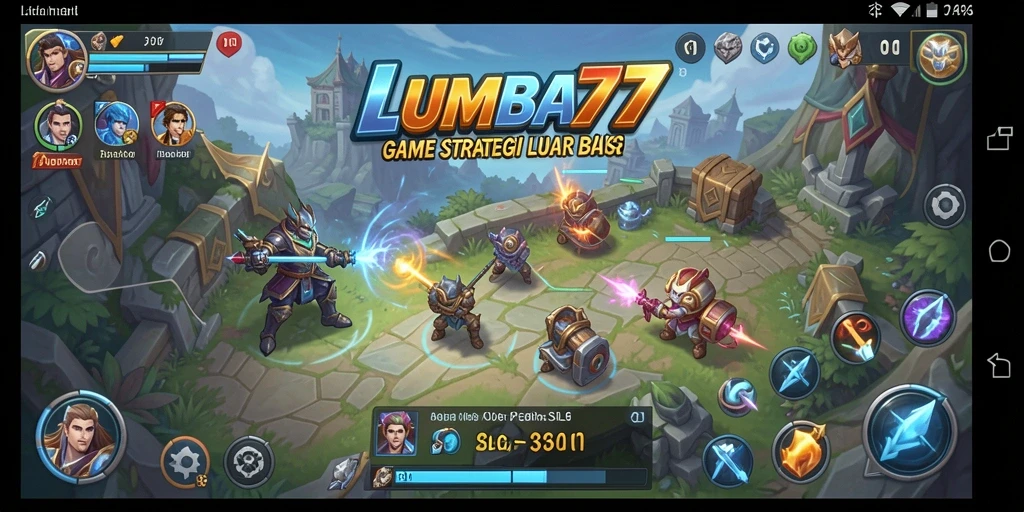 Screenshot LUMBA77 menampilkan pertempuran strategis yang mendebarkan.