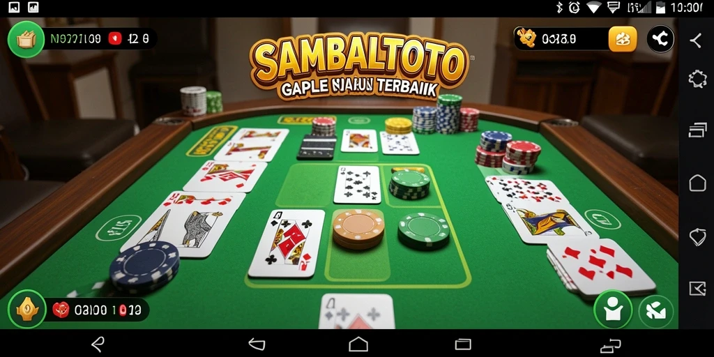 Tampilan menarik dari gameplay <strong>SAMBALTOTO</strong> saat bermain Gaple.