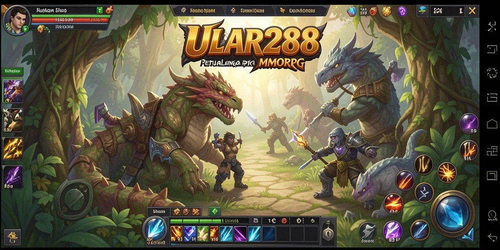Tampilan gameplay ULAR288 yang menakjubkan dan mendebarkan.