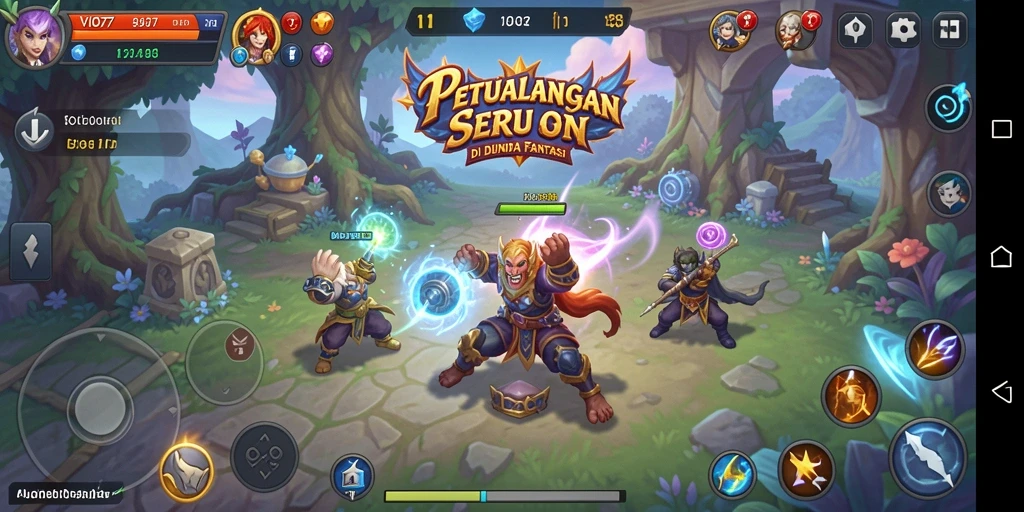 Tampilan gameplay seru VIO77 dalam petualangan yang menantang.