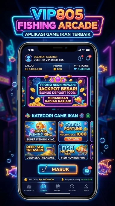 Screenshoot aplikasi populer yang tersedia di vip805.